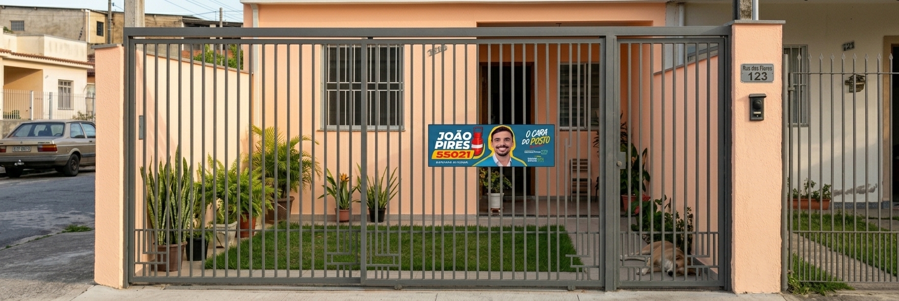 Adesivo de Portão